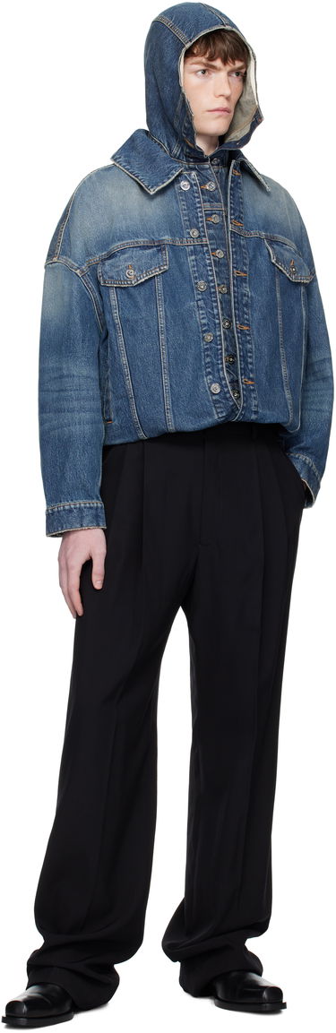 Takki Jean Paul Gaultier Jean Paul Gaultier 'The Double' Denim Jacket Sininen | 25/03-U-JA006-D024-57, 3