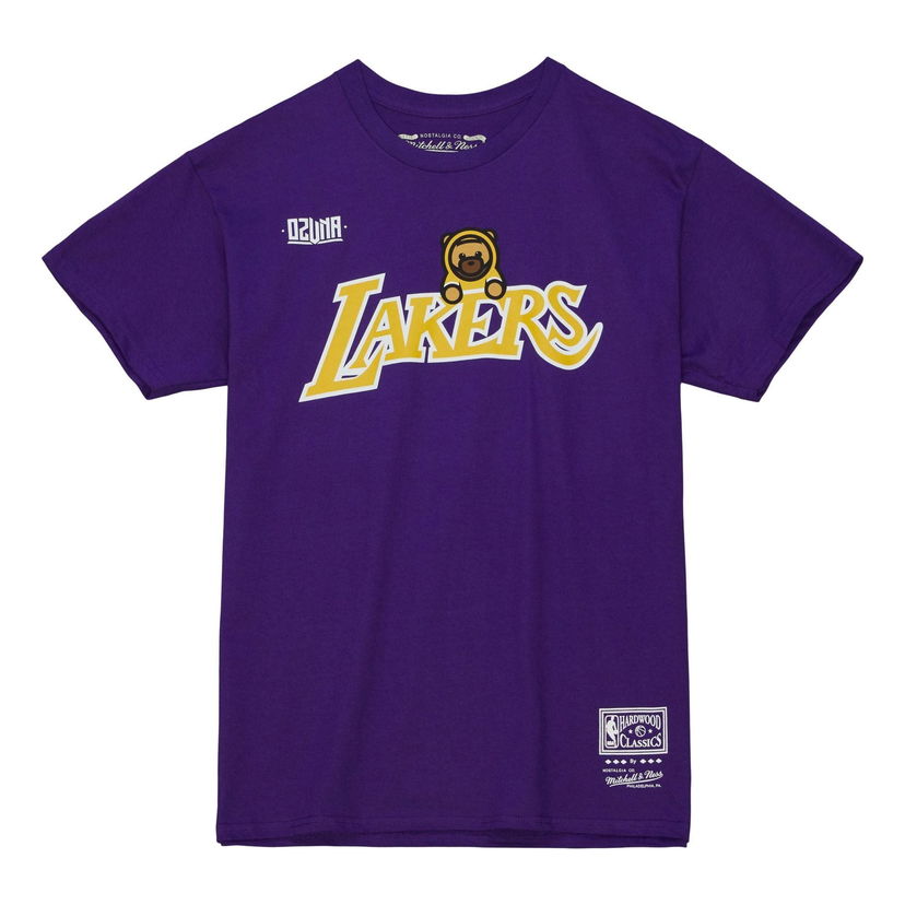 T-paita Mitchell & Ness Ozuna Los Angeles Lakers T-Shirt Violetti | SSTE5279-LALYYPPPPURP