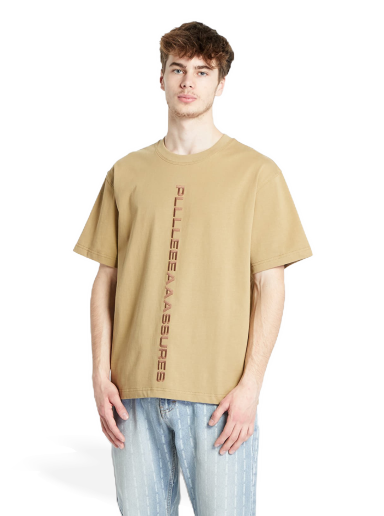 T-paita Pleasures Drag Heavyweight T-Shirt Beige | P23W034 BEIGE