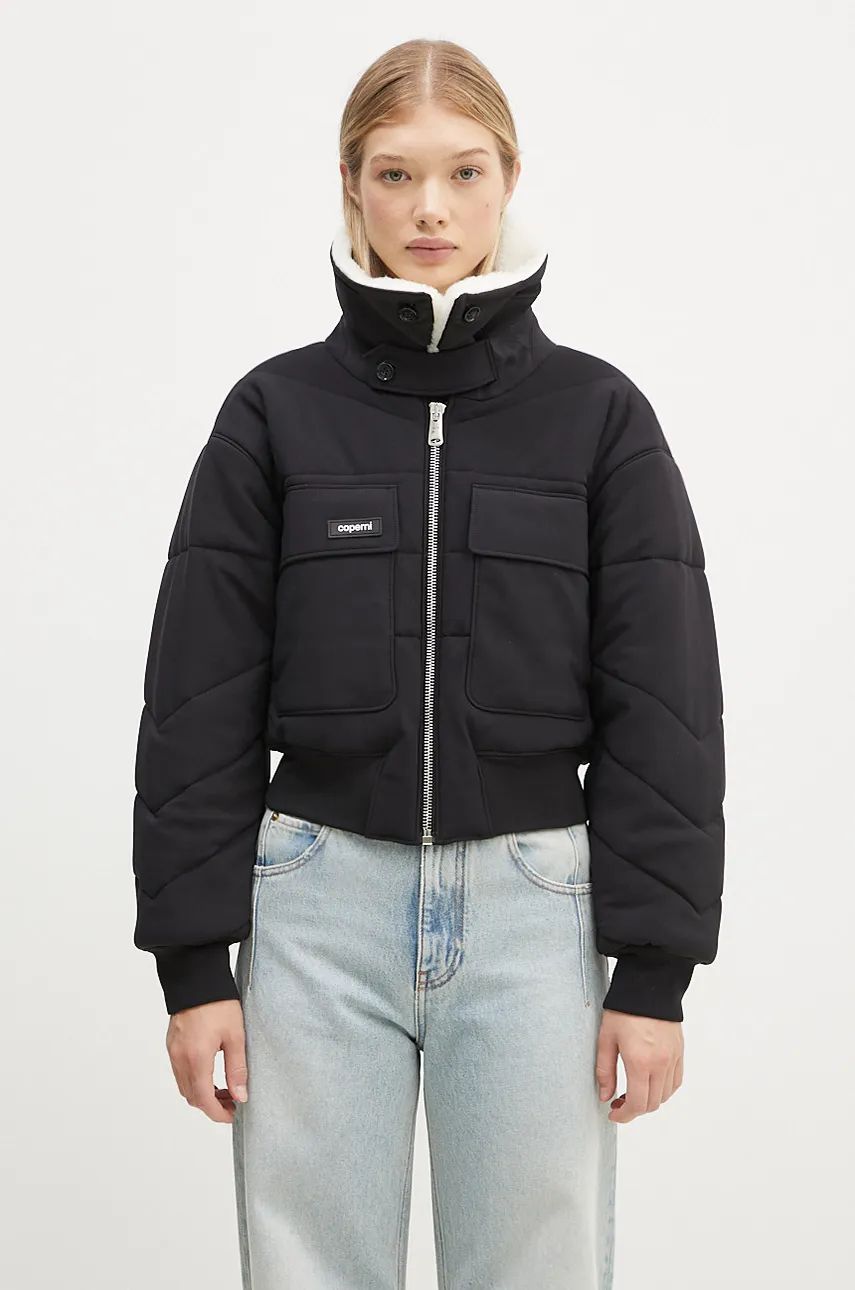 Puffer takki Coperni C+ Winter Bomber Jacket Musta | COPV19BISF5004, 0