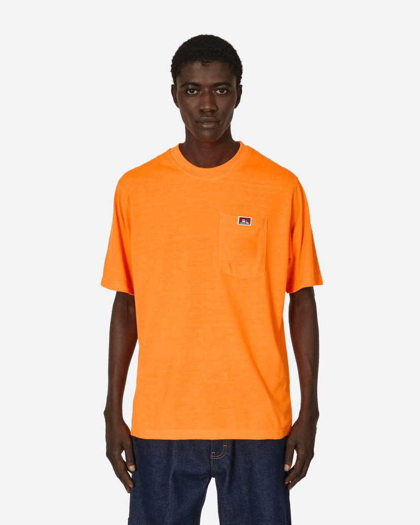 T-paita Ben Davis Heavy Duty Pocket T-Shirt Oranssi | BEN916 001