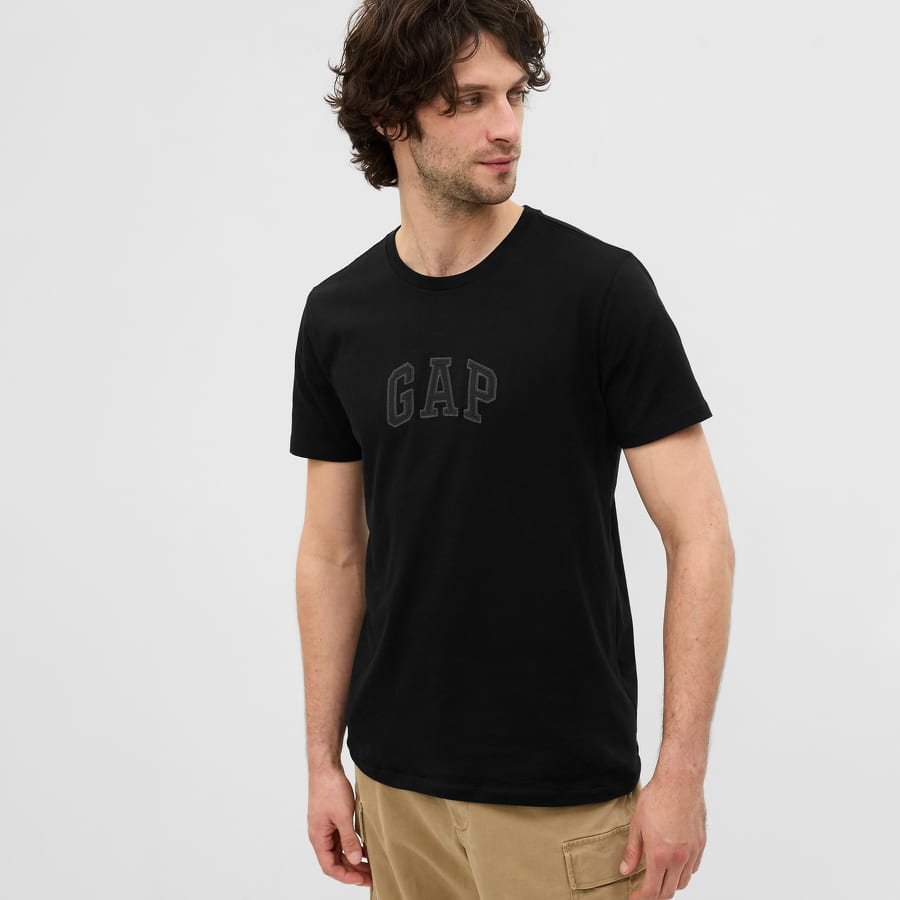 T-paita GAP New Arch Tee Musta | 570044-02, 0