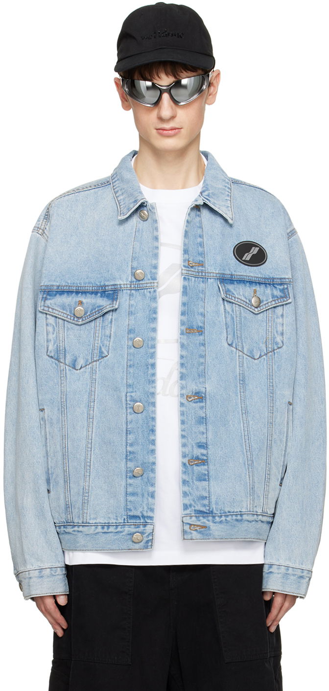 Takki We11done We11done Oversized Denim Jacket Sininen | WD-DJ4-20-017-U-IC