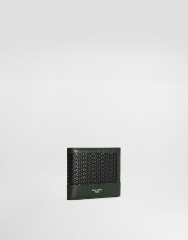 Lompakko Dolce & Gabbana Eel Skin Wallet With Laser Weave Onesize Vihreä | BP1321AN41989868, 1