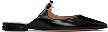 Tennarit ja kengät Gianvito Rossi Jane Ribbon Slide Loafers Musta | G95582-05RIC-NUI, 0