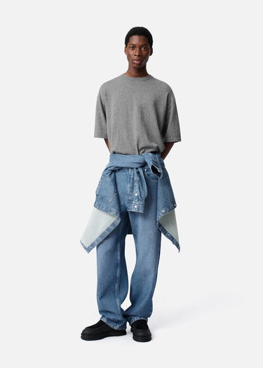 Jeans AXEL ARIGATO Relaxed Fit Twill Jeans Sininen | A3261001, 4