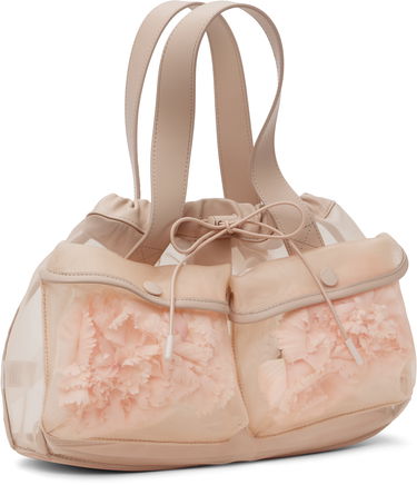 Käsilaukku Simone Rocha Simone Rocha Carnation Pocket Tote Musta | BAG186F 0805, 4