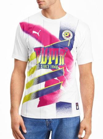 T-paita Puma Puma Retro Graphic Tee Valkoinen | 656504-01