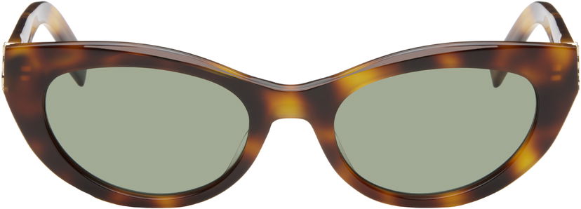 Aurinkolasit Saint Laurent Tortoiseshell SL M115 Sunglasses Ruskea | SL M115-003