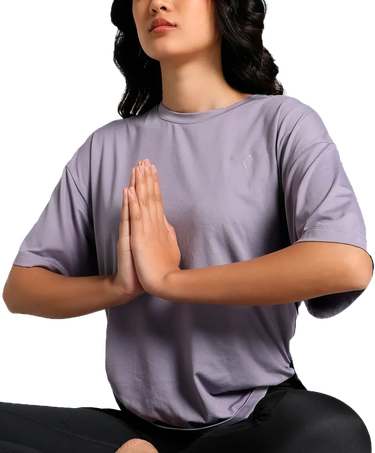 T-paita Puma Puma Studio Twist Tee Violetti | 525679-30, 3