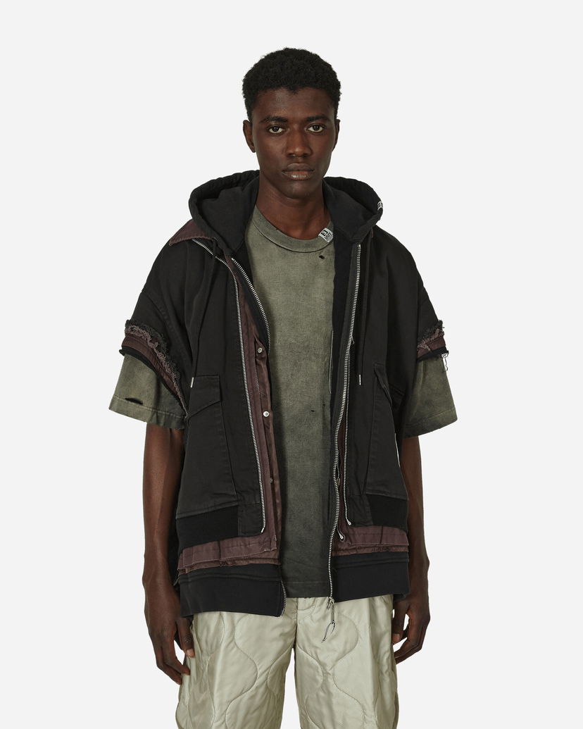 Liivi Maison MIHARA YASUHIRO Triple Layered Vest Black Musta | A12VT051 BLACK