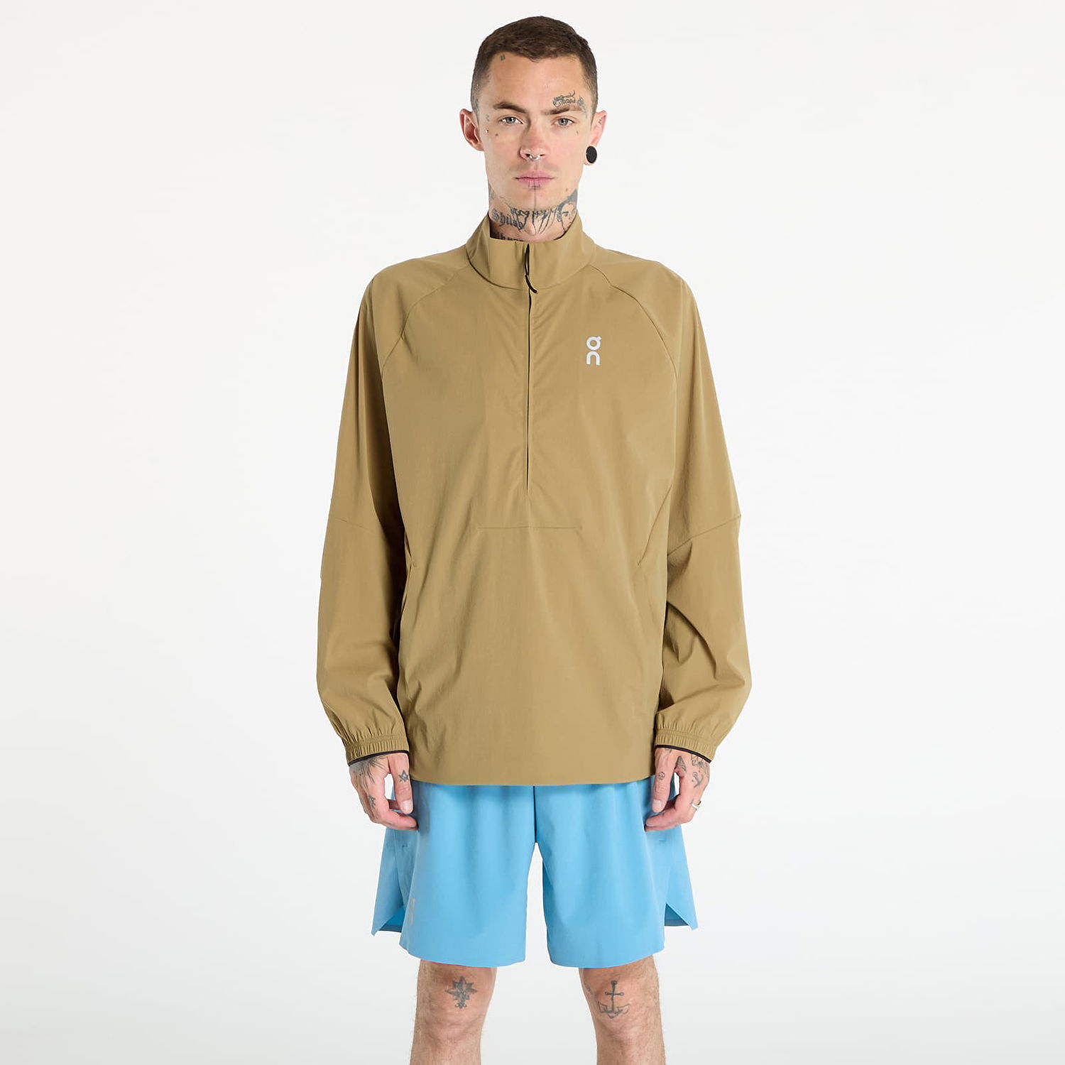 Tuulitakki On Running All-Day 1/2 Zip Jacket Beige | 1ME30403850, 0