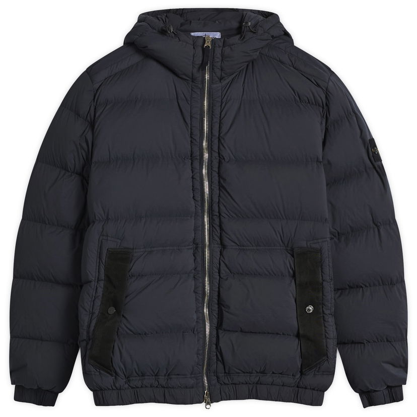 Puffer takki Stone Island Seamless Tunnel Nylon Down-TC Jacket, Size Large Tummansininen | K2S154100040-V0020