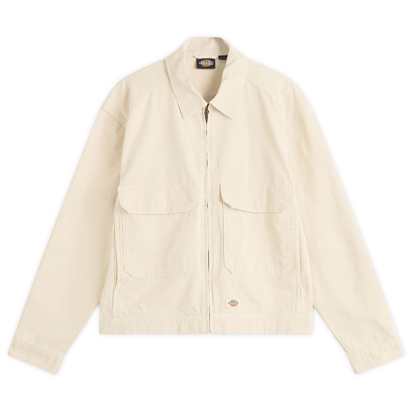 Takki Dickies Fort Smith Trucker Jacket, Size Large Beige | DK0A87OEL171