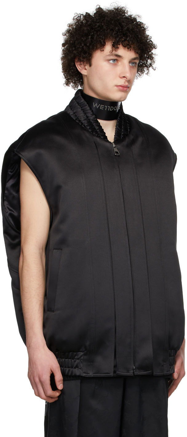 Liivi We11done We11done Bomber Vest Musta | WD-VT1-22-005-U-BK, 1