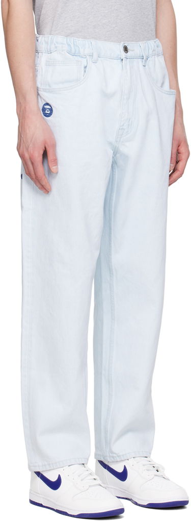 Jeans AAPE by A Bathing Ape AAPE by A Bathing Ape Drawstring Jeans Sininen | AAPJNMA681XXMBLA, 1