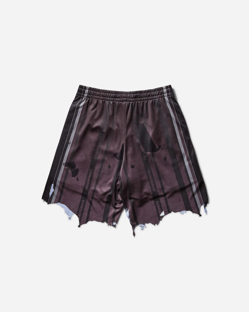 Shortsit Umbro Distressed Shorts Ruskea | UBMW0364FA230 PLE0004