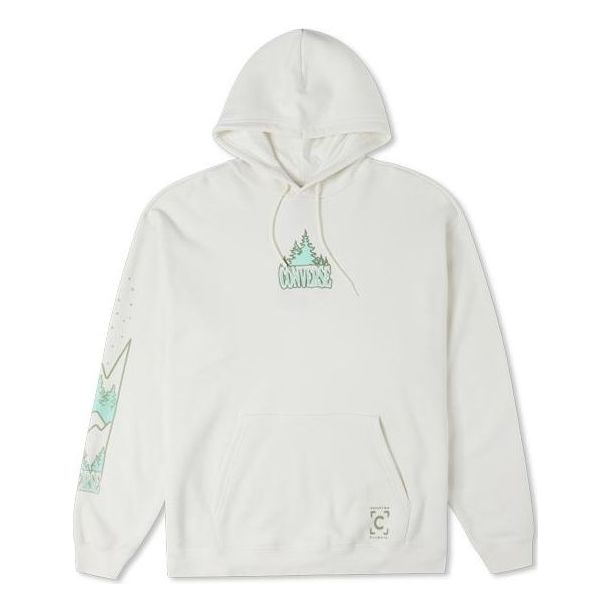 Huppari Converse Counter Climate Graphic Print Hoodie Valkoinen | 10025031-A01