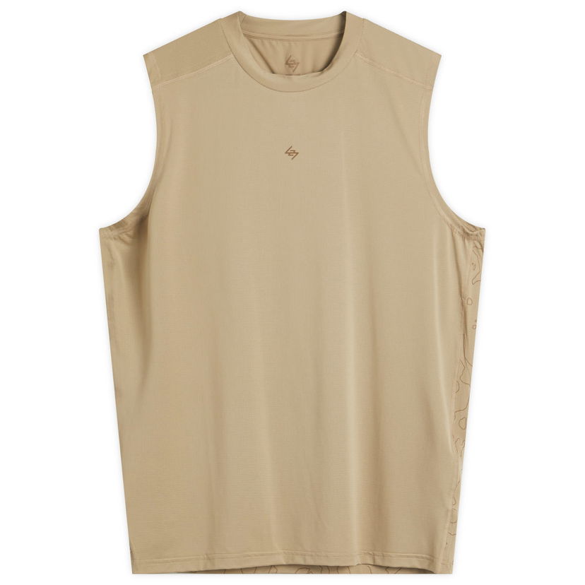 Tankkitoppi Represent Clo 247 Contour Run Tank Top Beige | 247M4163-25