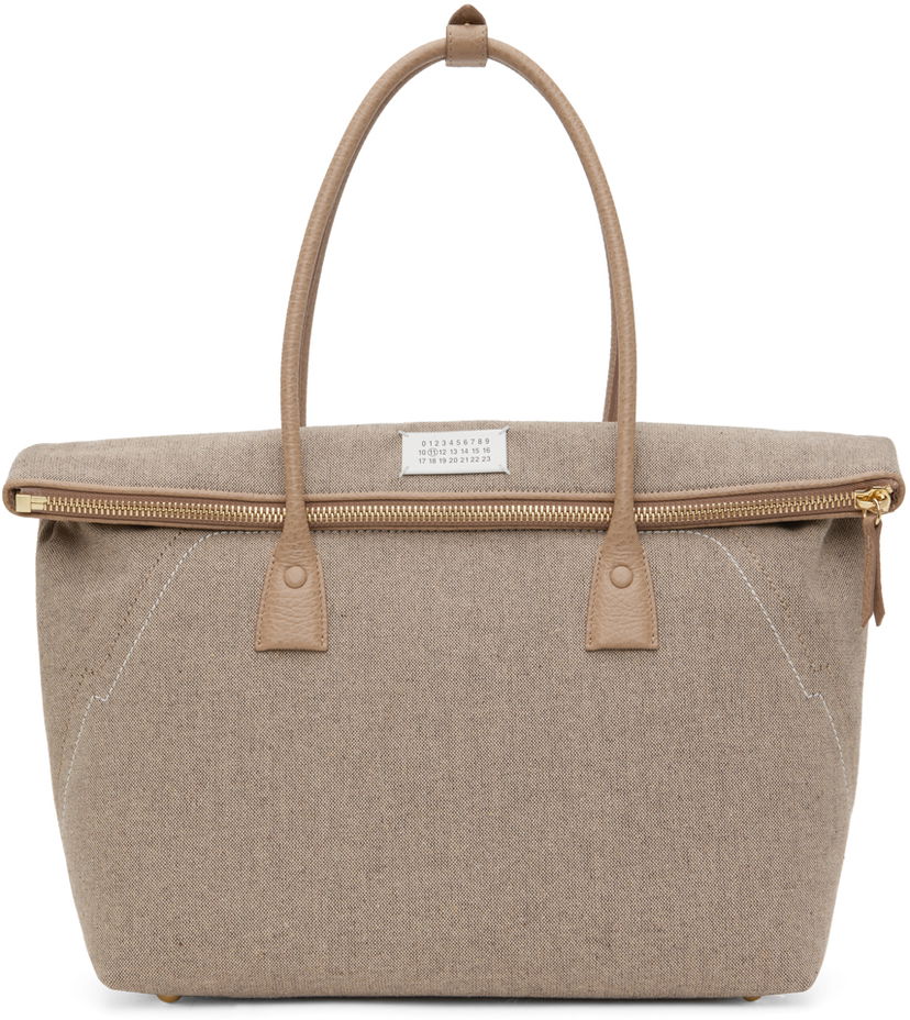 Kangaskassi Maison Margiela Medium 5AC Bag Beige | SB1WC0012 P4348