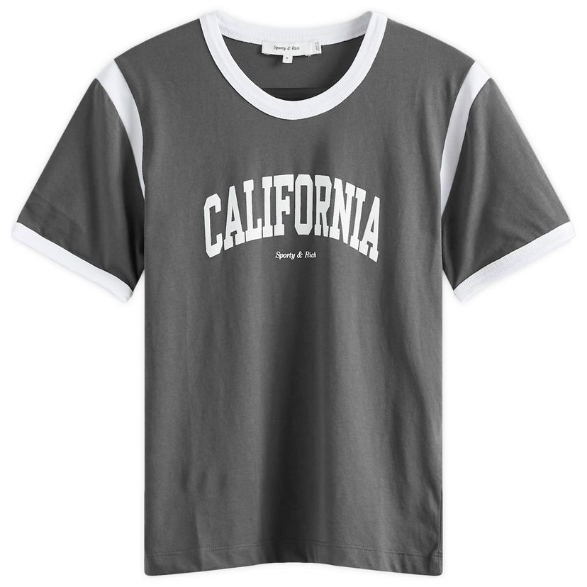 T-paita Sporty & Rich Califronia Sports Musta | TO048S405CF-111