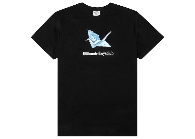 T-paita BILLIONAIRE BOYS CLUB Billionaire Boys Club Origami Graphic T-Shirt Musta | 8118207BLK