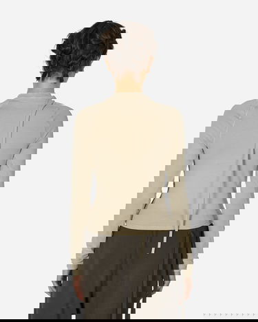 T-paita Ottolinger Ottolinger Deconstructed Fitted Longsleeve Top Beige | 1150105121 BEI, 3