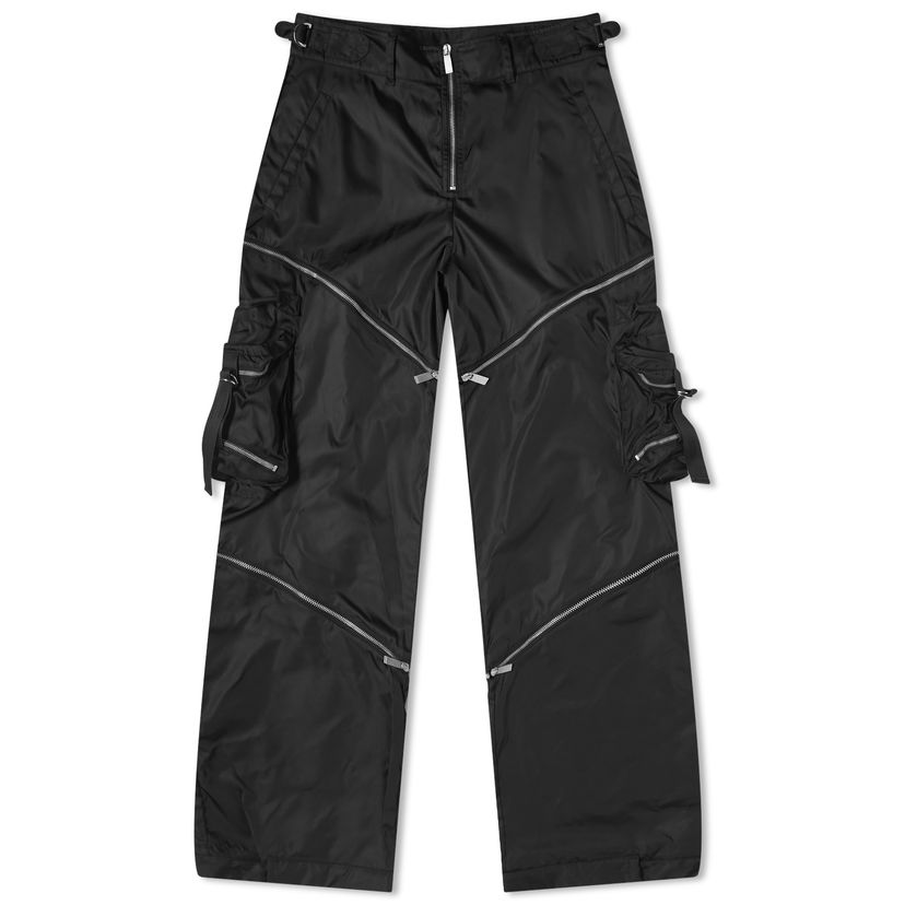 Cargo housut Off-White Nylon Cargo Pant Musta | OMCF039F23FAB0021000