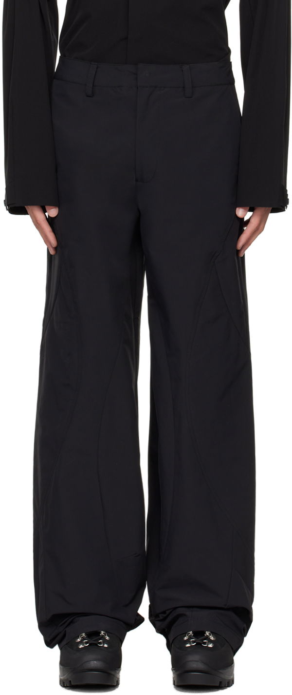Housut HELIOT EMIL Padded Technical Cargo Pants Musta | PREAW24_M_10_170_BLK01