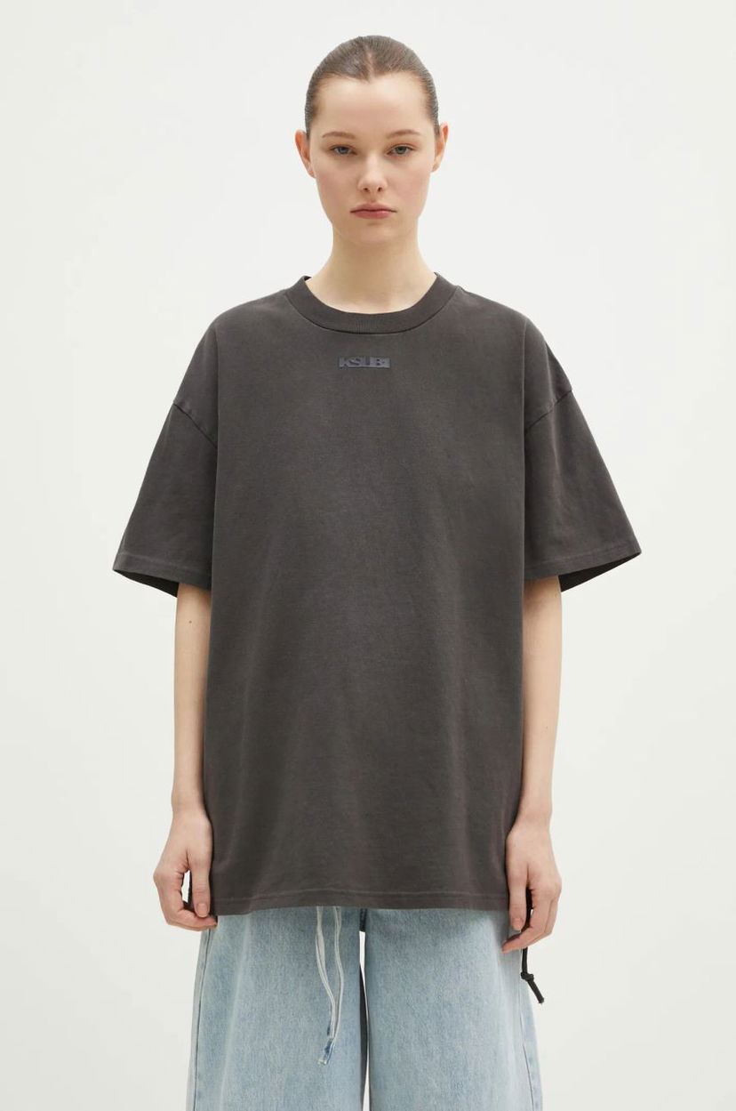 T-paita Ksubi KSUBI Sott Boyfriend T-Shirt Harmaa | WPS25TE010