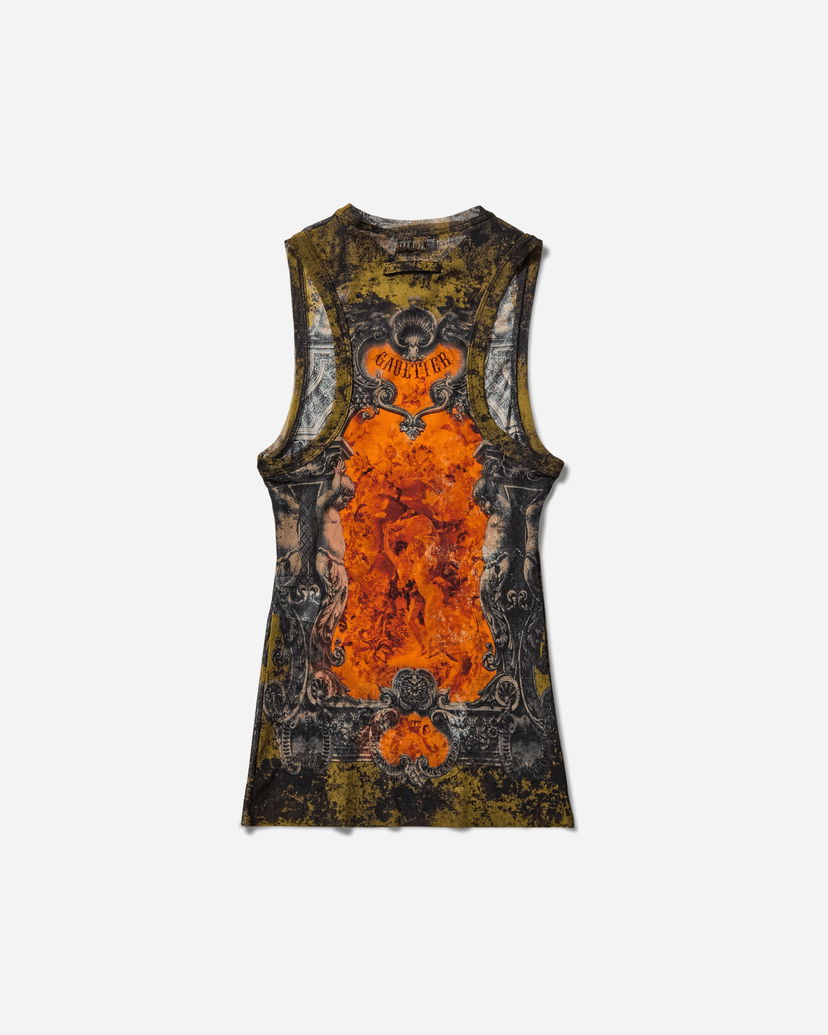 Tankkitoppi Jean Paul Gaultier Medaillon Tank Top Monivärinen | 2503WTO304M006 P004115