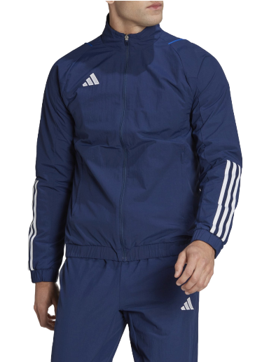 Tuulitakki adidas Performance Tiro 23 Presentation Jacket Tummansininen | hk8046