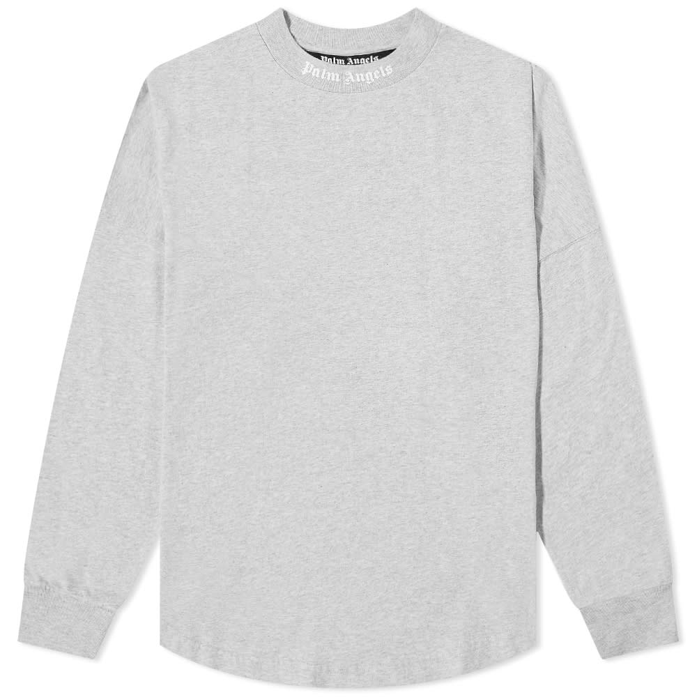 T-paita Palm Angels Oversized Logo Tee Harmaa | PMAB001C99JER0010801, 0