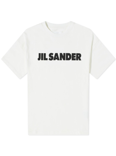 T-paita Jil Sander Logo Tee Valkoinen | J21GC0001-J45047-102
