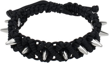 Rannerengas We11done We11done Handmade Studded Bracelet Musta | WD-AJ0-25-599-U-BK, 0
