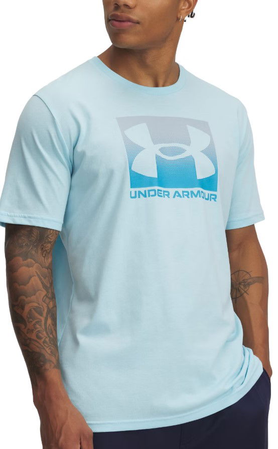 T-paita Under Armour Under Armour Boxed Sports Updated Short Sleeve T-Shirt Sininen | 1386793-494