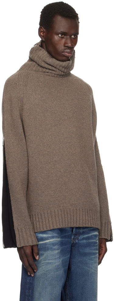 Villapaita Helmut Lang Suitcase Turtleneck Sweater Ruskea | O06HM797, 3