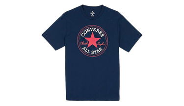 T-paita Converse Center Front Chuck Taylor Tee Tummansininen | 10024064-A03, 0