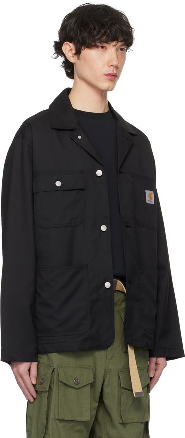 Takki Carhartt WIP Work In Progress Seaton Pinstriped Blazer Musta | I034437, 4