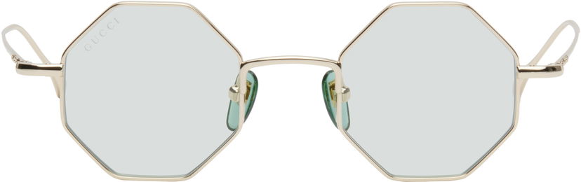 Aurinkolasit Gucci Gucci Octangular Sunglasses Metallinen | GG1814S-004