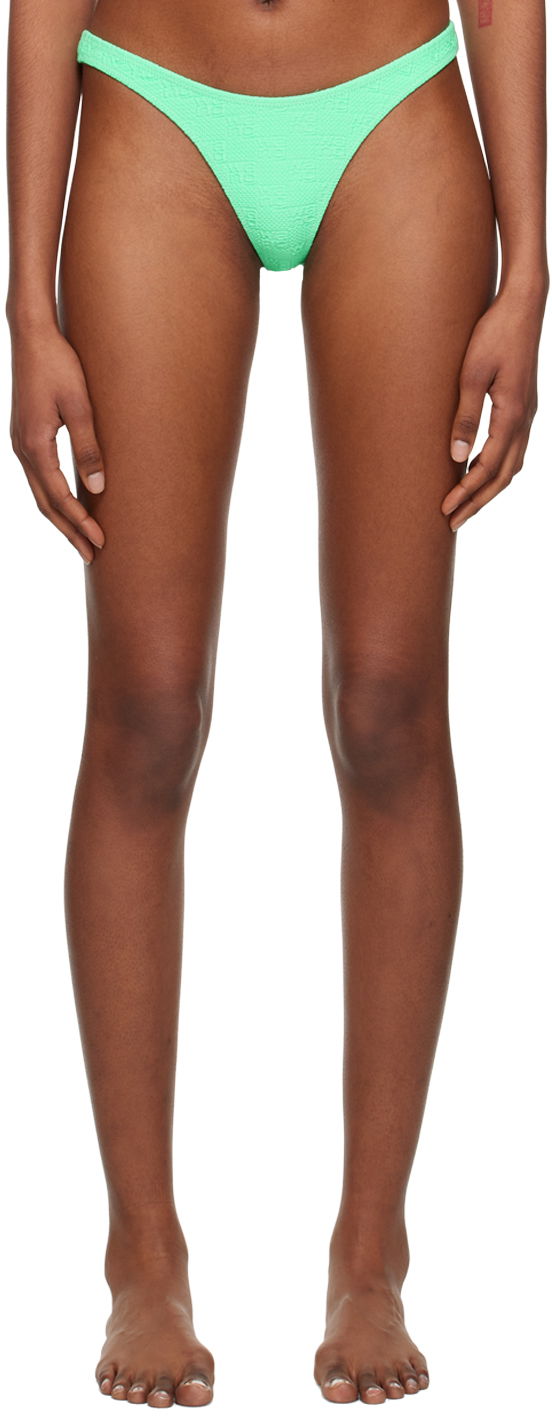 Uimapuvut Alexander Wang Jacquard Bikini Bottom Vihreä | 4CC2238040