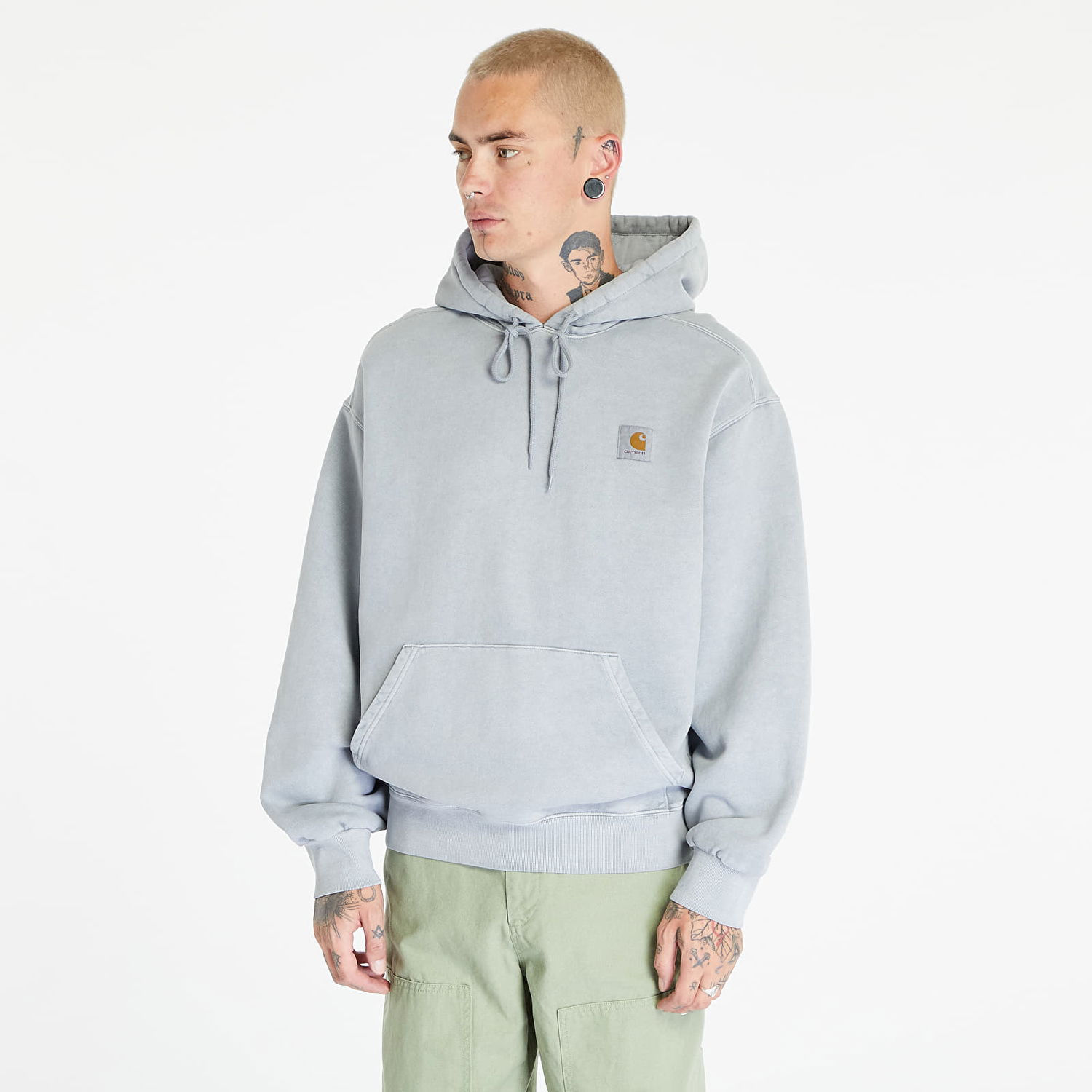 Huppari Carhartt WIP Hooded Vista Sweat Harmaa | I029523.1NKGD, 0