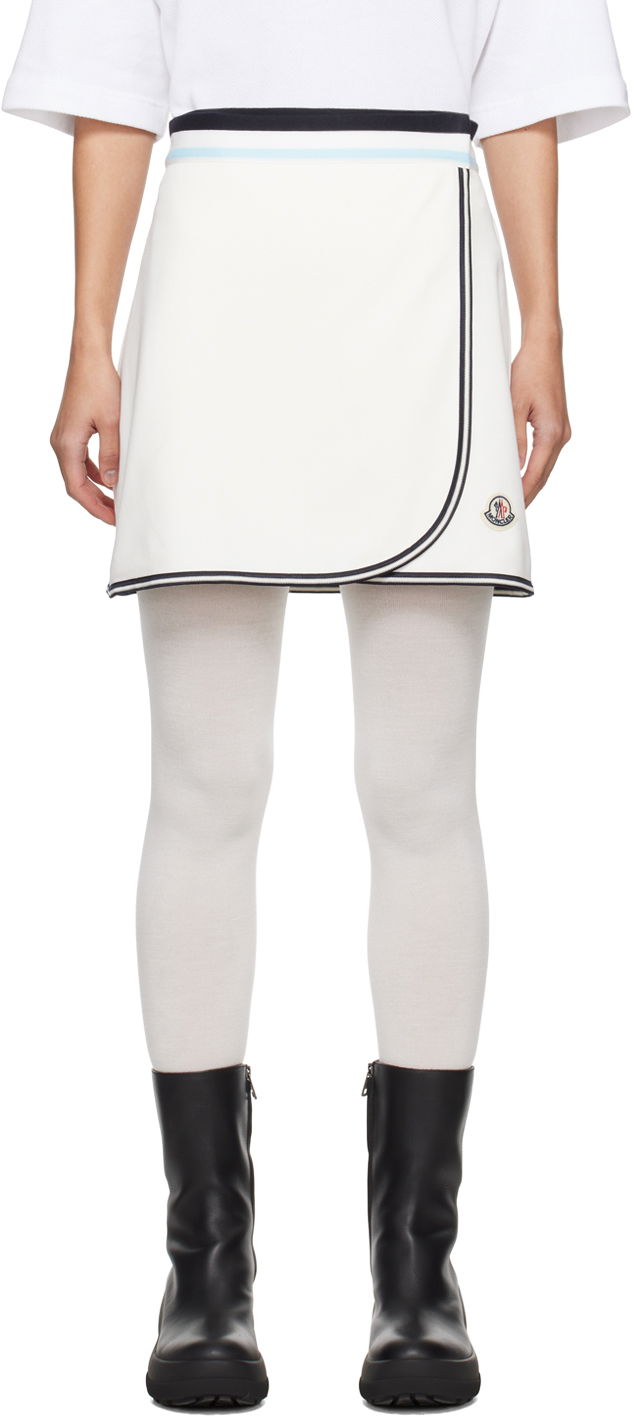 Hame Moncler Wrap Miniskirt Valkoinen | J10938H0000284720