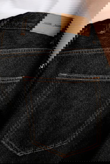 Shortsit Samsoe Samsoe Samsoe Samsoe SAROGER Denim Shorts Musta | M25200009, 3