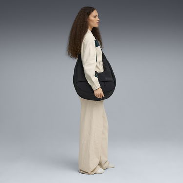 Olkalaukku Puma Large Hobo Bag 16.5 l Musta | 091848_01, 1
