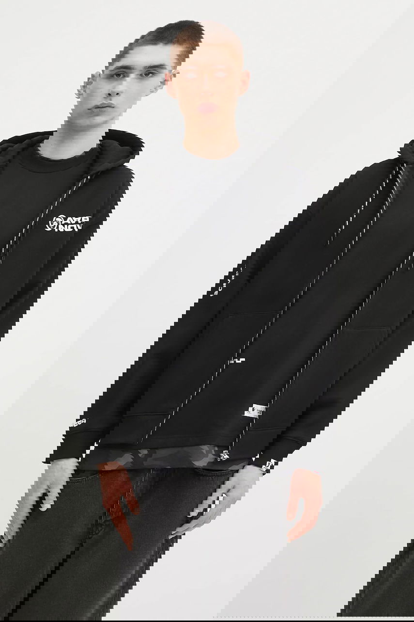 Huppari AAPE by A Bathing Ape AAPE Now Zip Up Hoodie Musta | AAPSWMB327XXN, 0