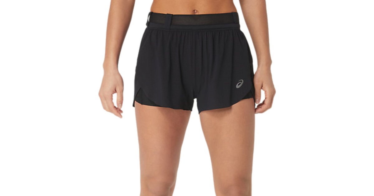 Shortsit Asics Metarun Shorts Musta | 2012c858-001, 1