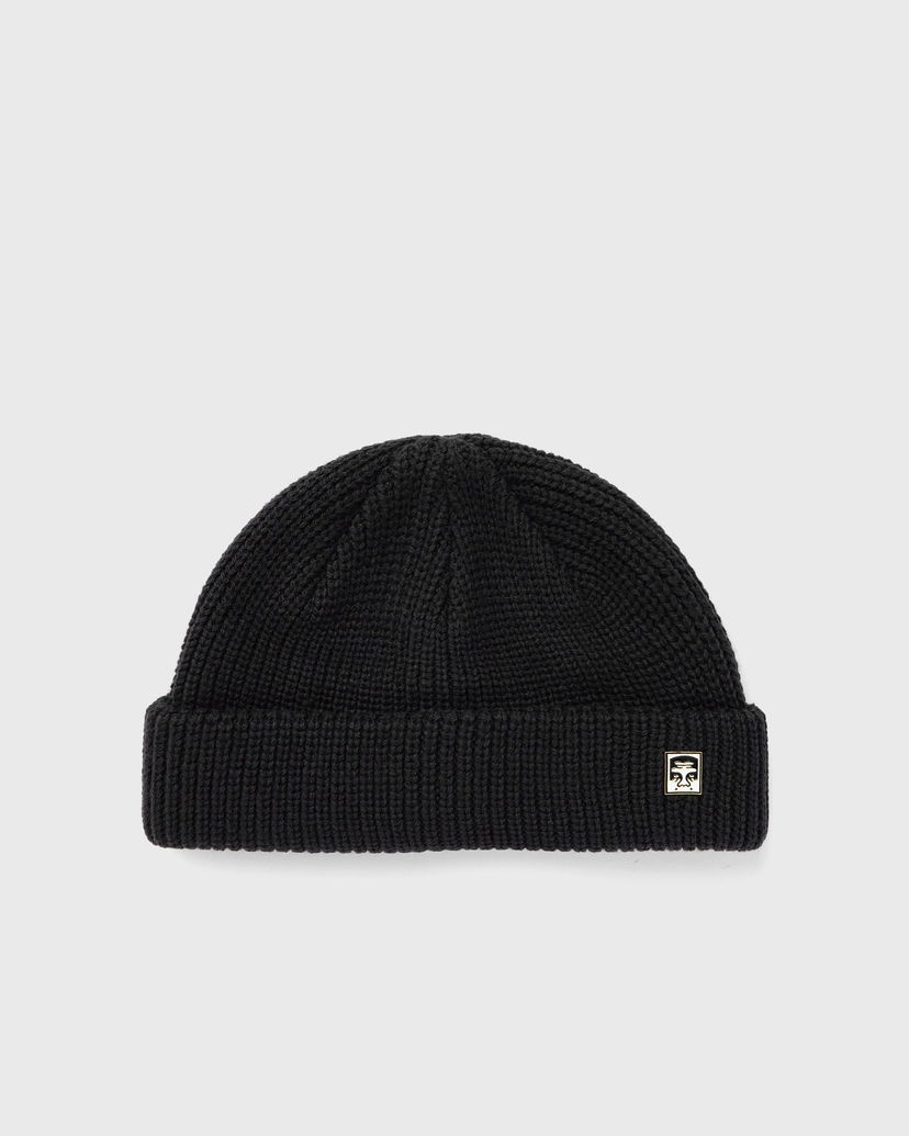 Pipo OBEY Short Knit Beanie Musta | 100030125-BLK