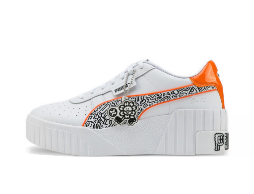 Tennarit ja kengät Puma Cali Wedge Mr. Doodle Valkoinen | 374210 01