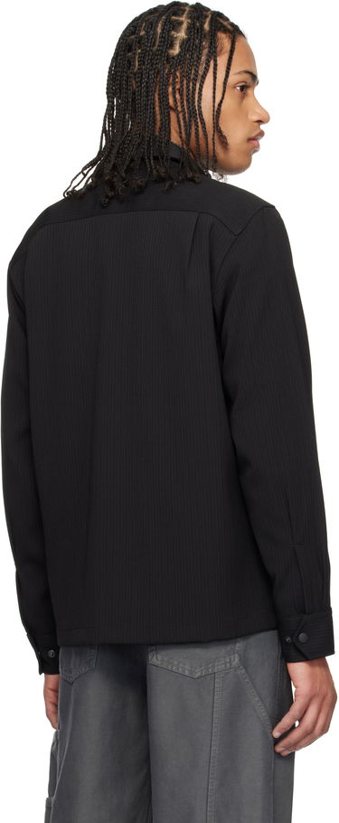 Paita rag & bone Rag & Bone Hyde Striped Overshirt Musta | MBW24HA019TWML, 2